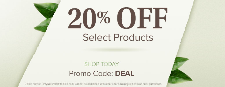 20% Off Select Products