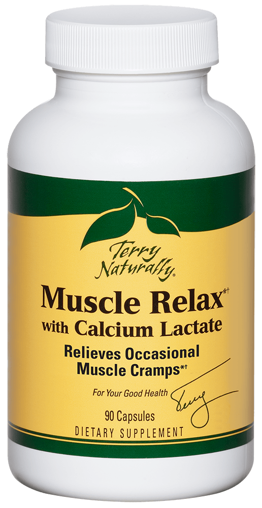 Muscle Relax with Calcium Lactate*† - EuroPharma - Terry Naturally ...