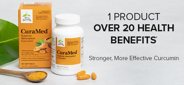 CuraMed • 1 PRODUCT OVER 20 HEALTH BENEFITS*